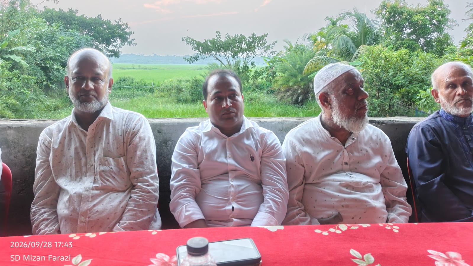 মোরেলগঞ্জে চেয়ারম্যান প্রার্থীর মতবিনিময় সভা